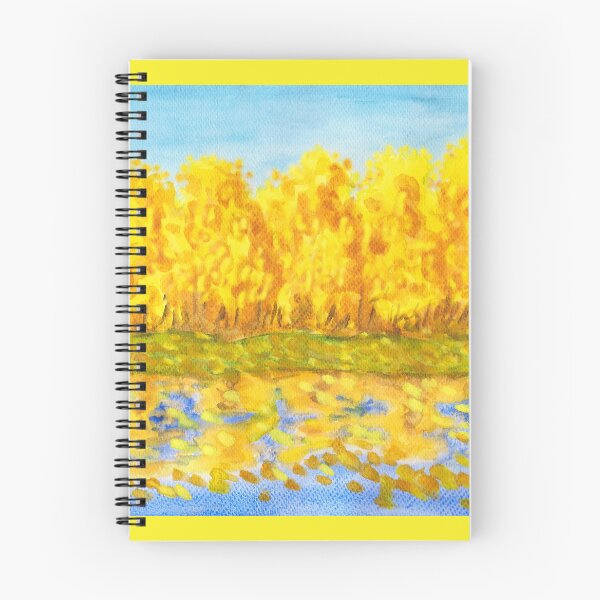 Item preview, Autumn landscape with golden forst designed and sold by Irina Afonskaya.
