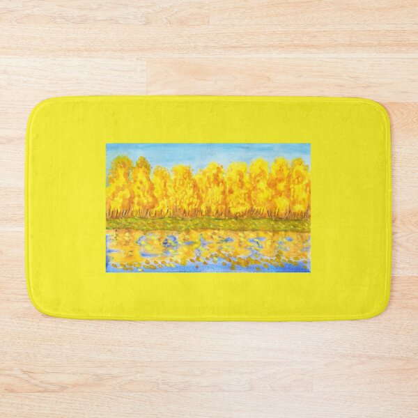 Item preview, Autumn landscape with golden forst designed and sold by Irina Afonskaya.