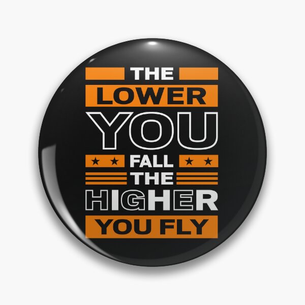 Item preview, The Lower You Fall, The Higher You Fly designed and sold by aiartoday.