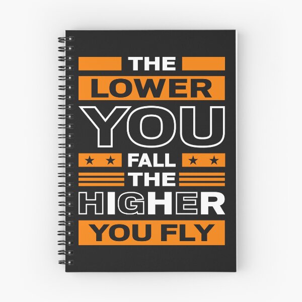 Item preview, The Lower You Fall, The Higher You Fly designed and sold by aiartoday.