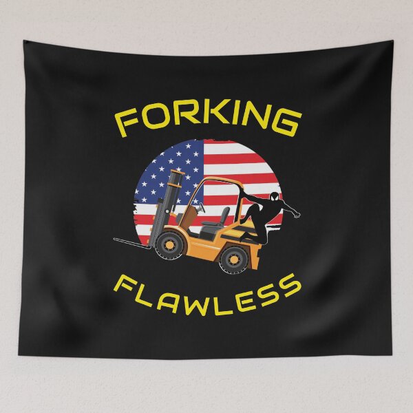 Item preview, Forklift Ninja, Forking Flawless GY, Industry Clothing designed and sold by TeamsterLife.