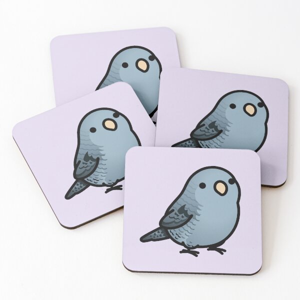 Item preview, Chubby Mauve Lineolated Parakeet designed and sold by birdhism.