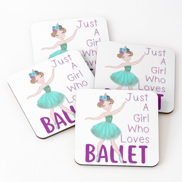 Item preview, Just A Girl Who Loves Ballet designed and sold by FXR-Designs.