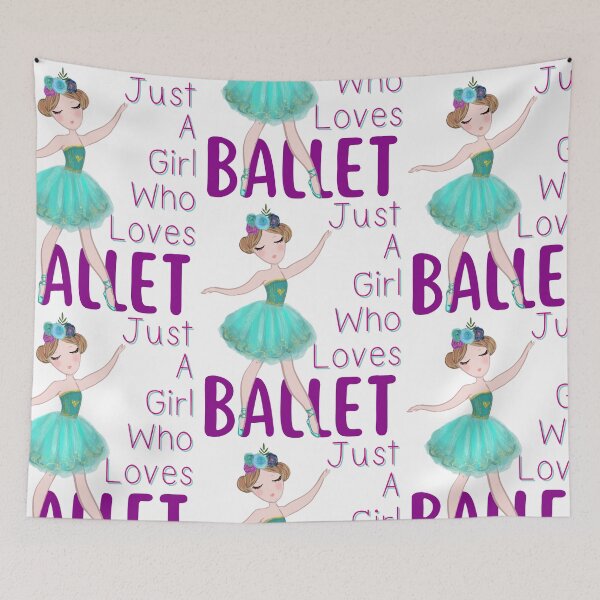 Item preview, Just A Girl Who Loves Ballet designed and sold by FXR-Designs.