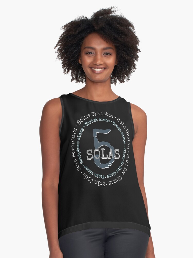 Vista previa del artículo con la obra «Blusa sin mangas», diseñado y vendido por Alondra.