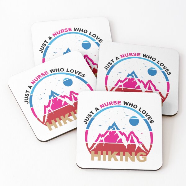 Item preview, Just A Nurse Who Loves Hiking - Hiking designed and sold by GridText.
