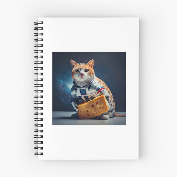 Item preview, Astro Cat with Cheese designed and sold by JigglePeek.