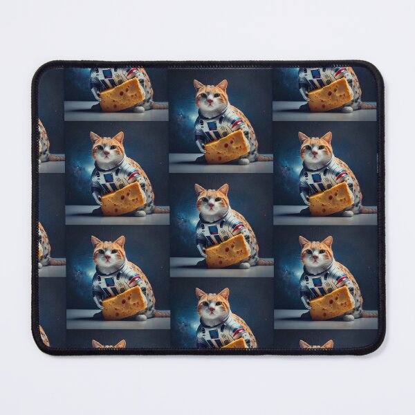 Item preview, Astro Cat with Cheese designed and sold by JigglePeek.