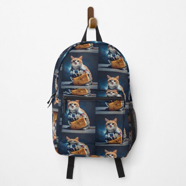 Item preview, Astro Cat with Cheese designed and sold by JigglePeek.
