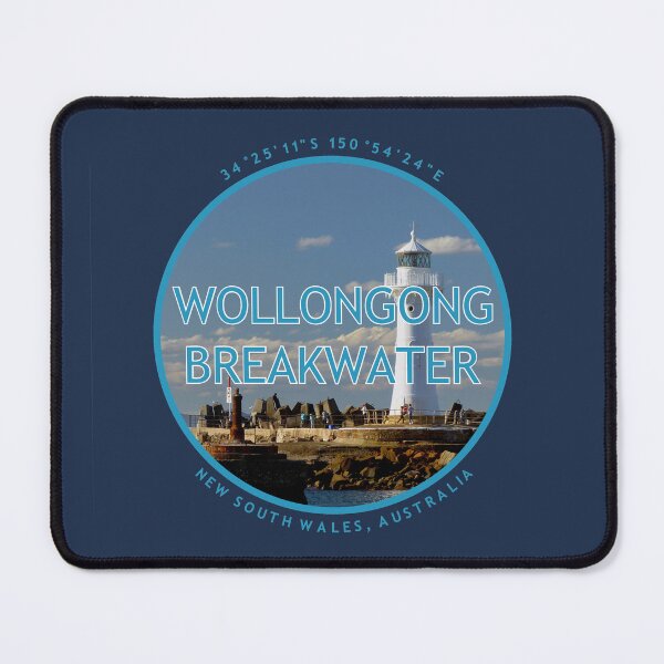 Item preview, Wollongong Breakwater designed and sold by TransportTees.