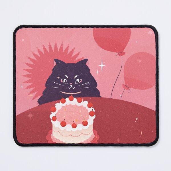 Item preview, Birthday Cat designed and sold by loopartdesign.