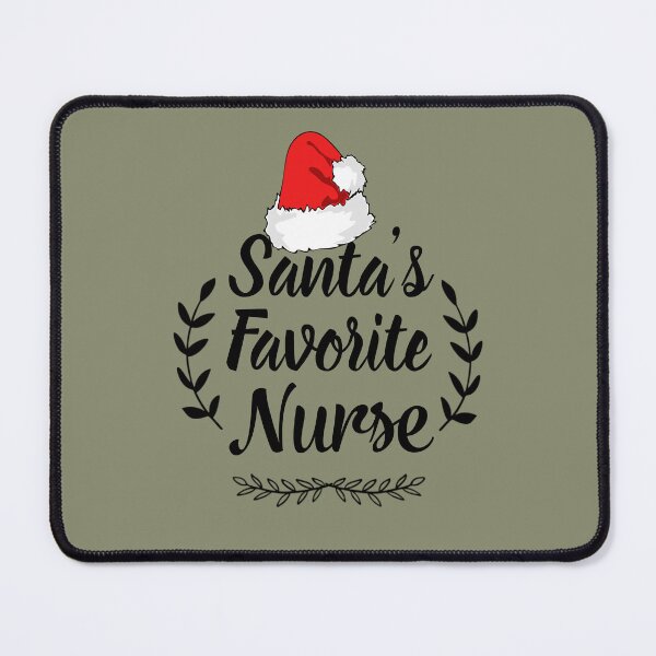 Item preview, Santas Favorite Nurse Premium designed and sold by Design-Maniya.