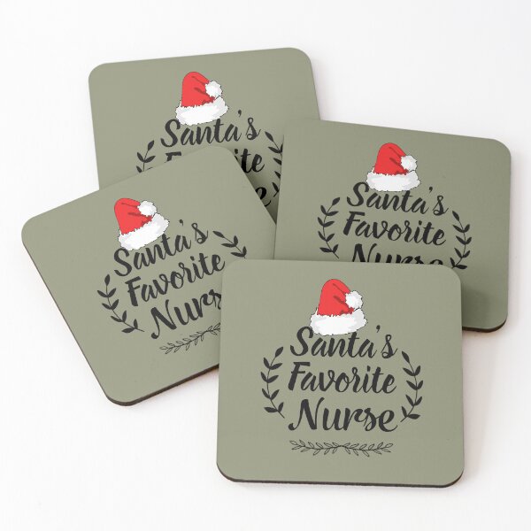 Item preview, Santas Favorite Nurse Premium designed and sold by Design-Maniya.