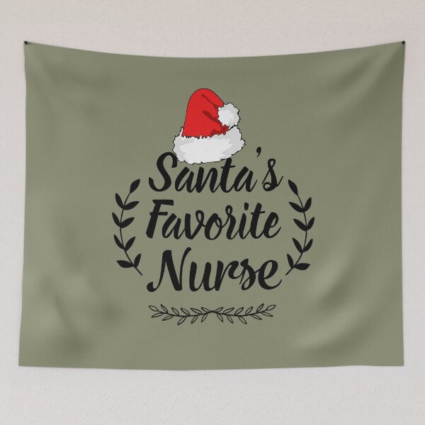 Item preview, Santas Favorite Nurse Premium designed and sold by Design-Maniya.