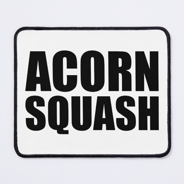 Item preview, ACORN SQUASH Funny Food Design Holiday Thanksgiving Christmas designed and sold by PuddleMart.