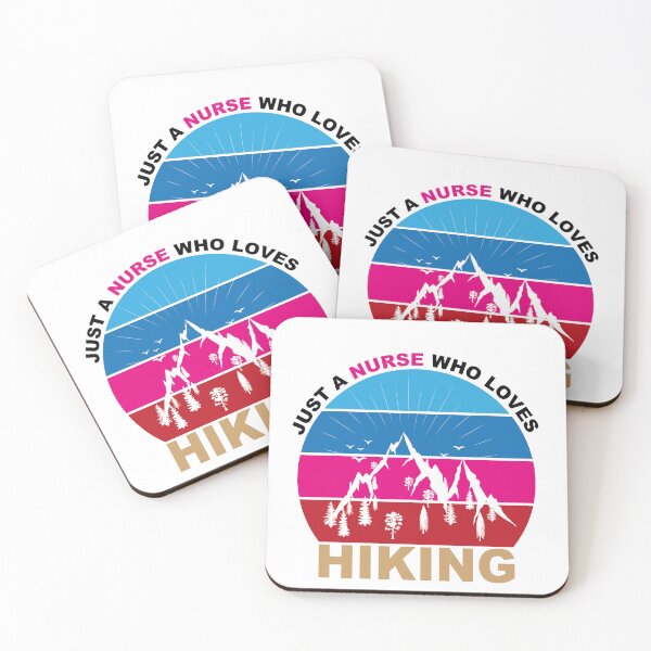 Item preview, Just A Nurse Who Loves Hiking - Hiking designed and sold by GridText.