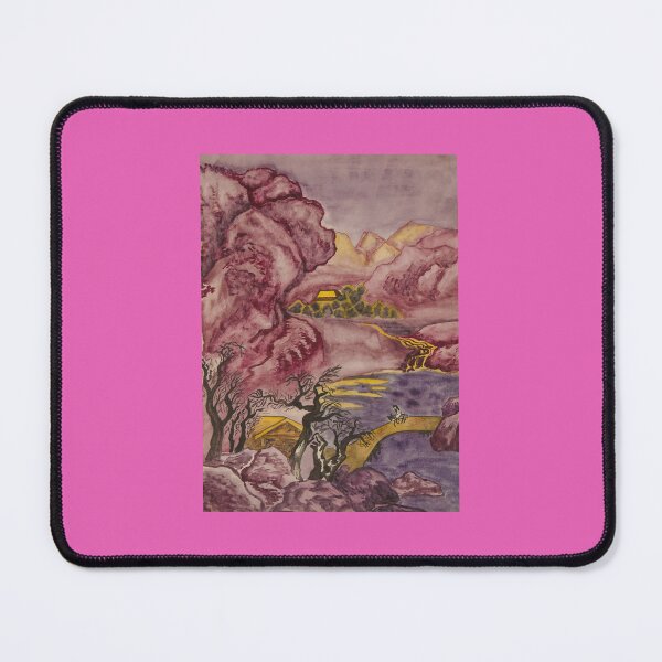 Item preview, China landscape with purple hills designed and sold by Irina Afonskaya.