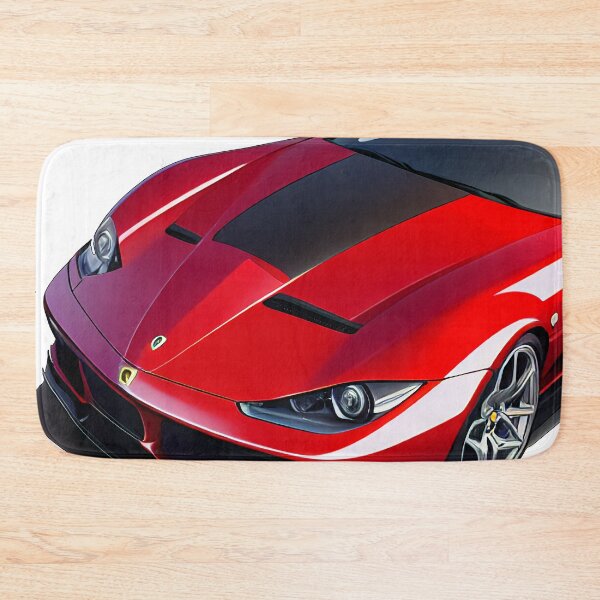 Aperçu de l'œuvre Supercar hypercar rouge chaud créée et vendue par BAYFAIRE.