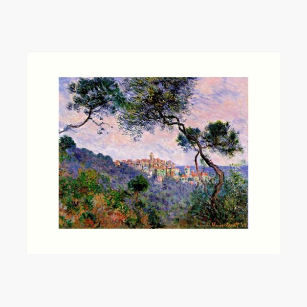 Monet - Bordighera Italy Art Print