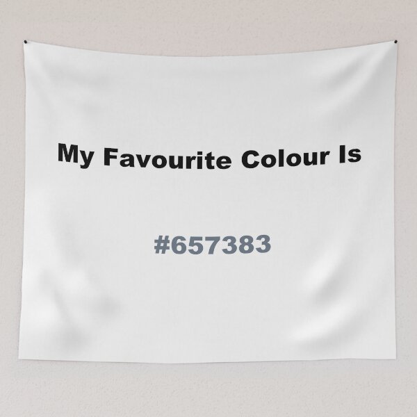 Item preview, My Favourite Colour Is #657383 designed and sold by kiippers.
