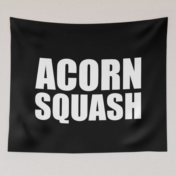 Item preview, ACORN SQUASH Funny Food Design Holiday Thanksgiving Christmas designed and sold by PuddleMart.