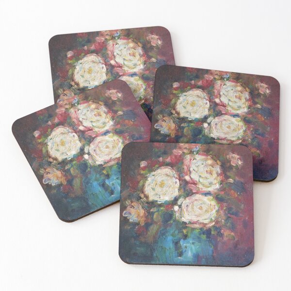 Item preview, white flowers designed and sold by JDGee.