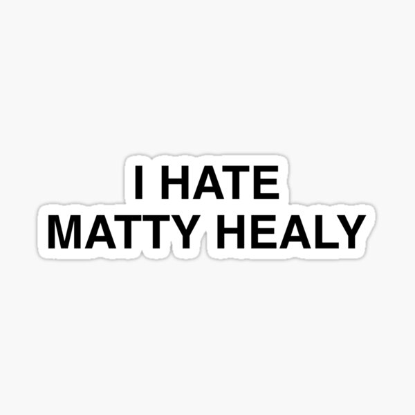 Matty Healy 'GAY RIGHTS Tweet Sticker for Sale by wlloe