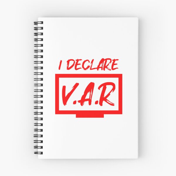Item preview, I Declare VAR Football (Red) designed and sold by Aerodin.