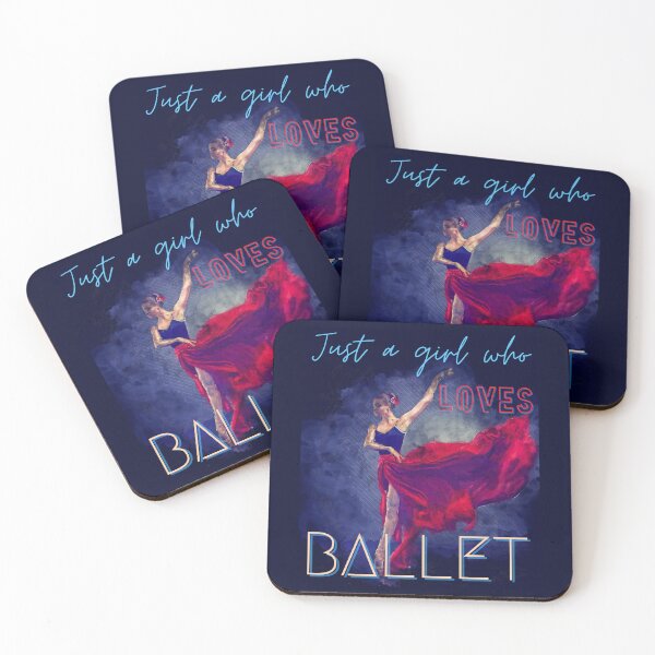 Item preview, Just A Girl Who Loves Ballet designed and sold by FXR-Designs.