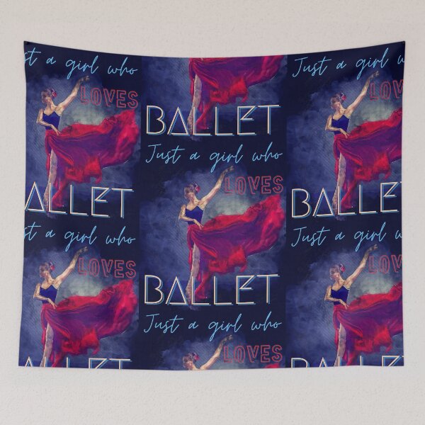 Item preview, Just A Girl Who Loves Ballet designed and sold by FXR-Designs.