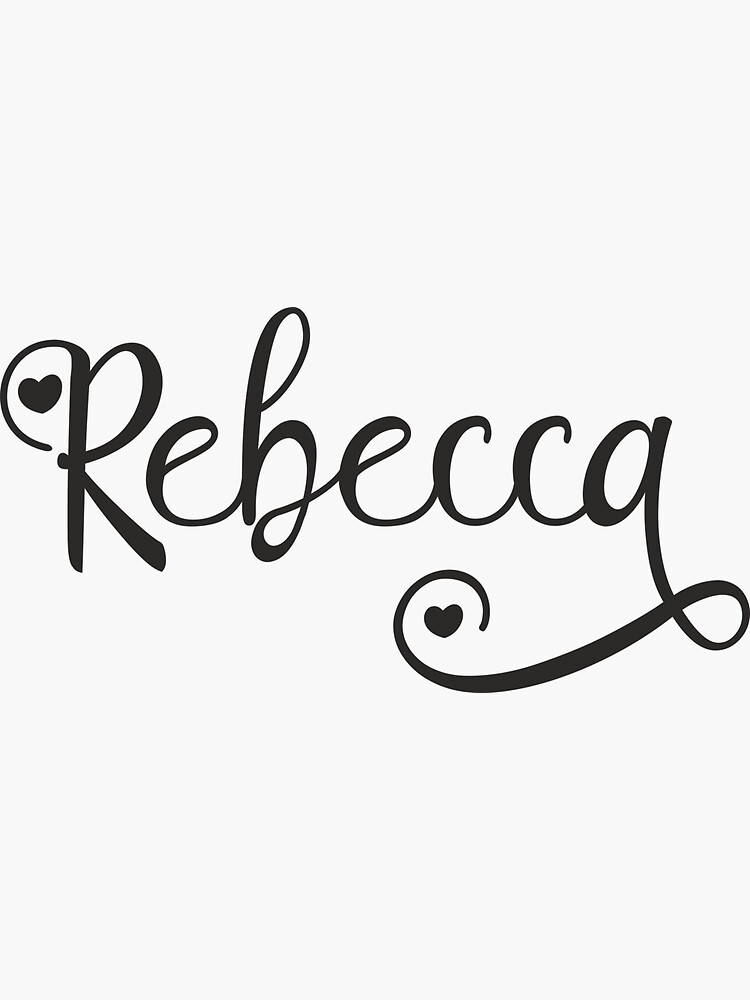 Becca - Customized Name Art Tote Bag