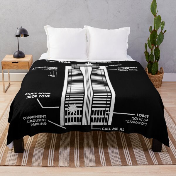 Item preview, Nakatomi Diagram designed and sold by Pop Culture Shirts.
