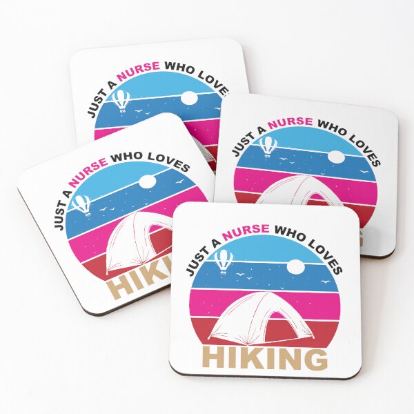 Item preview, Just A Nurse Who Loves Hiking - Hiking designed and sold by GridText.