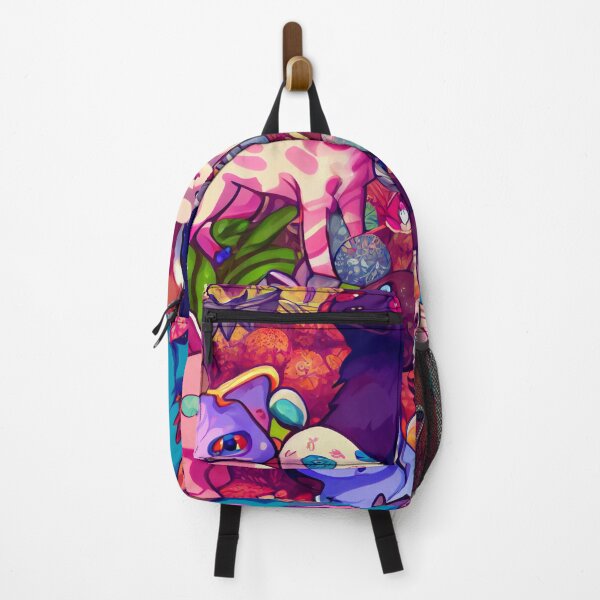 Artikelvorschau, Weird Funny Anime Angry Rabbit Pattern Digital Painting entworfen und verkauft von CodeAndColors.