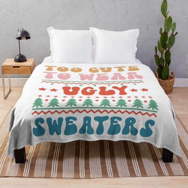 Item preview, Too Cute to Wear Ugly Sweaters designed and sold by CJC Designs.