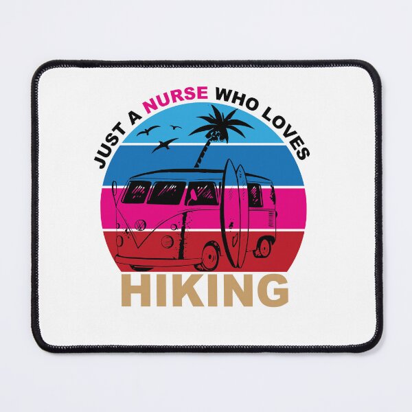 Item preview, Just A Nurse Who Loves Hiking - Hiking designed and sold by GridText.