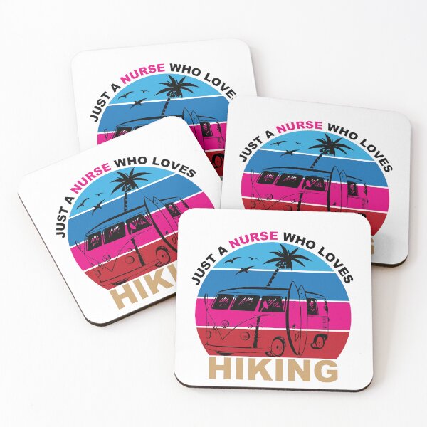 Item preview, Just A Nurse Who Loves Hiking - Hiking designed and sold by GridText.