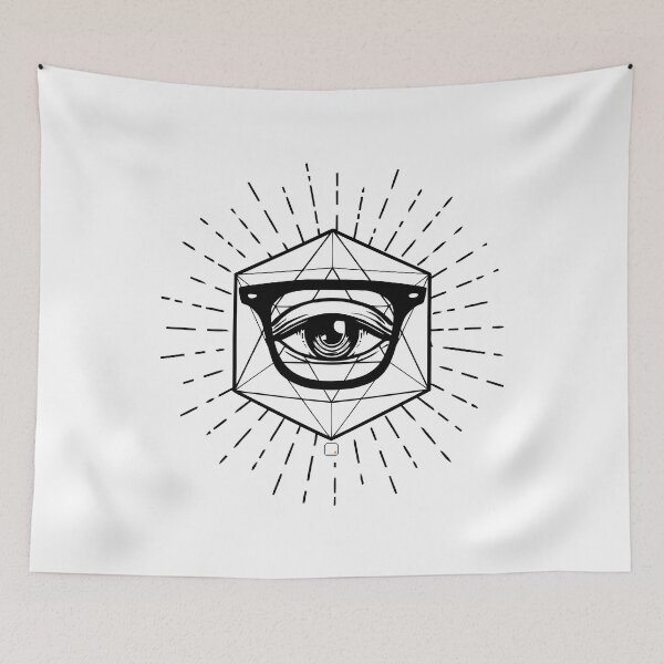 Item preview, Holy Geometry - black designed and sold by OneBigPixel.