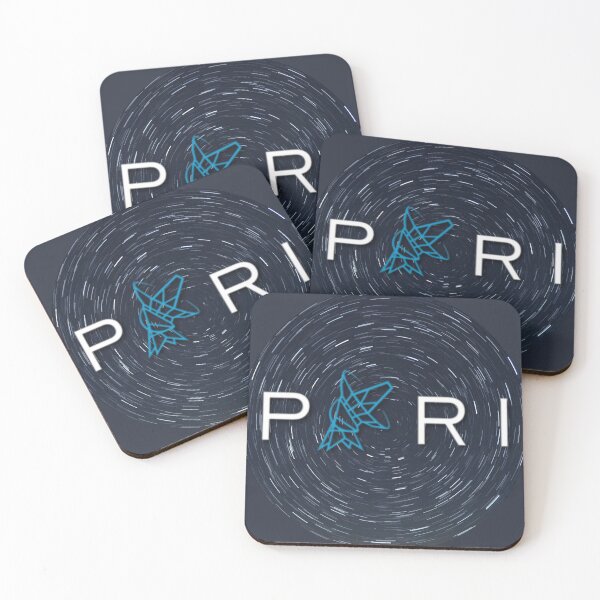 Item preview, PARI Logo Star Trails at Polaris designed and sold by Pisgah Astronomical Research Institute.