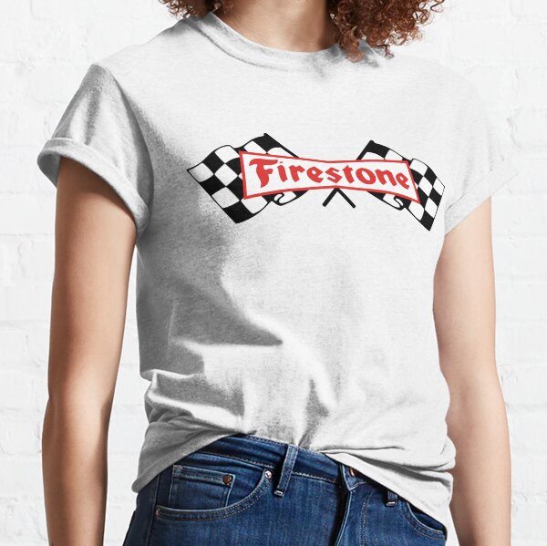 Retro Firestone Flags Classic T-Shirt