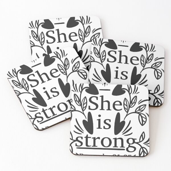 Item preview, She is Strong designed and sold by Puppy Paws.