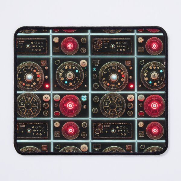 Item preview, Sci-Fi Control Panel - Future Console #9 designed and sold by Unicorn Trainwreck.