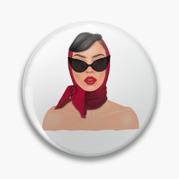Item preview, Red headscarf and sunglasses  designed and sold by Imaelle.