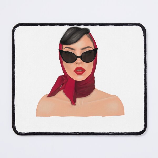 Item preview, Red headscarf and sunglasses  designed and sold by Imaelle.