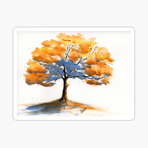 Item preview, Autumn Tree designed and sold by WaterStrokesArt.