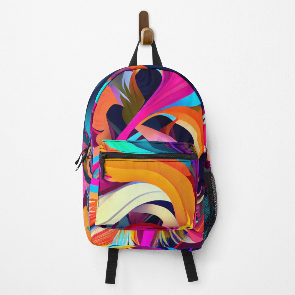 Aperçu de l'œuvre Sac à dos créée et vendue par CodeAndColors.