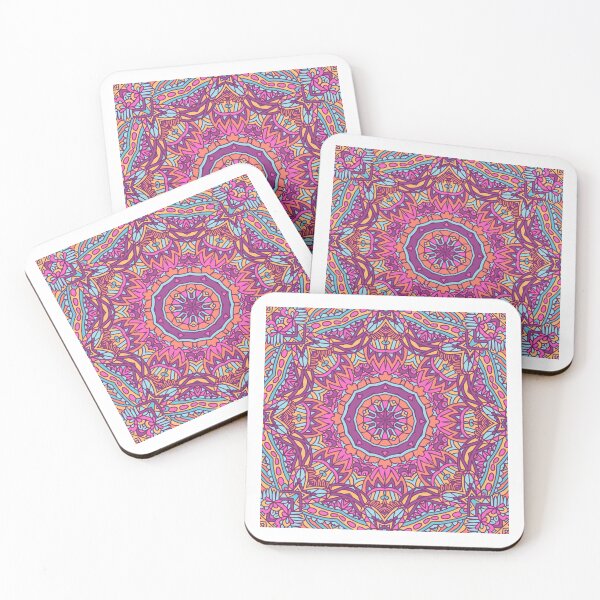Item preview, Abstract festive graphic mandala pattern designed and sold by Prettygraphe.