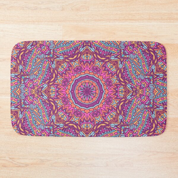 Item preview, Abstract festive graphic mandala pattern designed and sold by Prettygraphe.