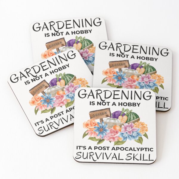 Item preview, Gardening is not a Hobby Funny Prepper Saying designed and sold by AloraDawnEve.