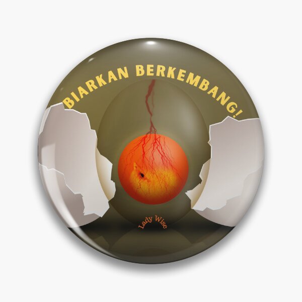 Item preview, BIARKAN BERKEMBANG! designed and sold by LadyWise.